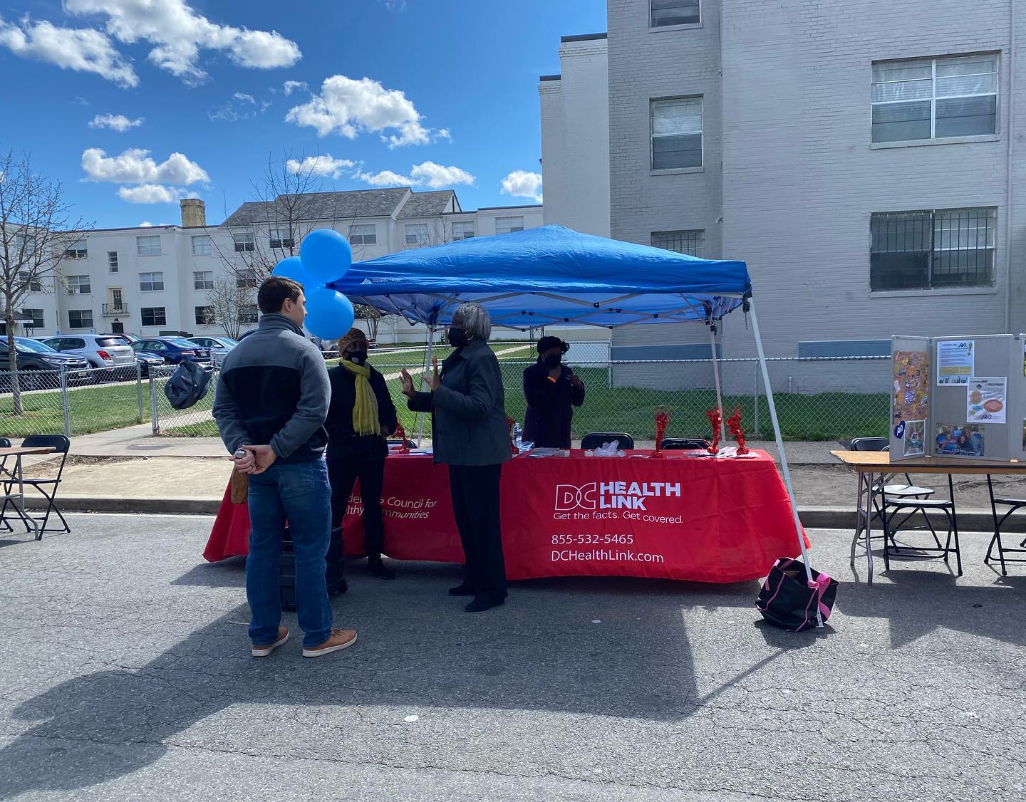 partnership wtih DC Health Link at Brookland Manor